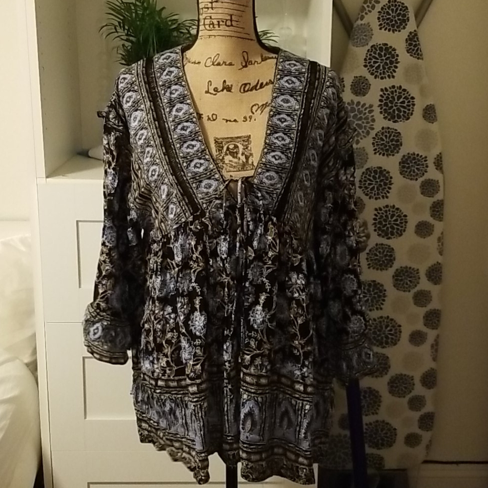 Free People Long Sleeve Tunic